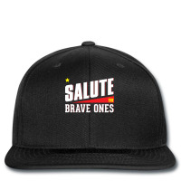 Salute The Brave Ones 80s Printed Hat | Artistshot