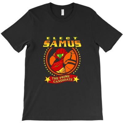 Elect Samus   The Prime Candidate T-shirt Designed By Teresa