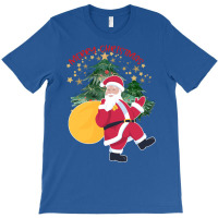 Merry Christmas Santa Clause Decorated Tree T Shir T-shirt | Artistshot