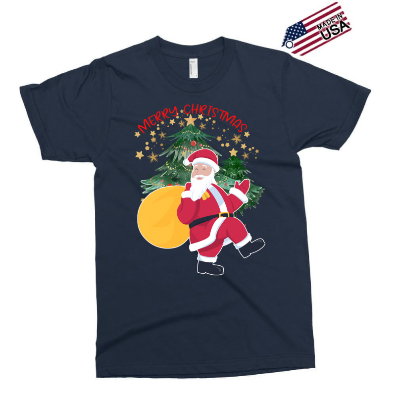 Merry Christmas Santa Clause Decorated Tree T Shir Exclusive T-shirt | Artistshot