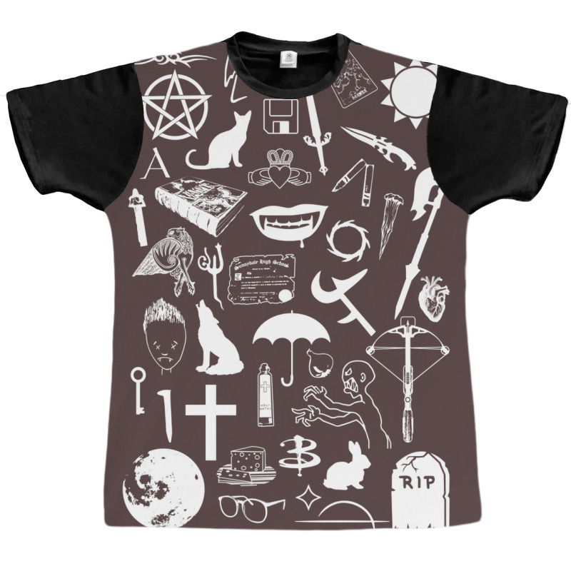 Buffy Symbology Graphic T-shirt | Artistshot