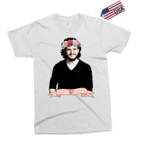 Kit Harington Wearing A Flower Crown Exclusive T-shirt | Artistshot