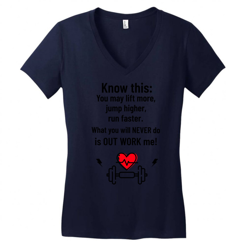 Know This Never Out Work Tumblr Women's V-Neck T-Shirt by bryceburilo5 | Artistshot