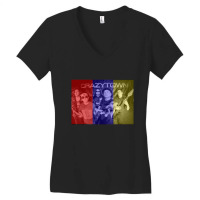 Woman Butterfly Nice Women's V-neck T-shirt | Artistshot