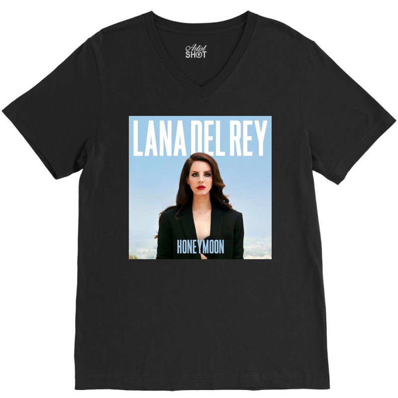 Lana Del Honeymoon V-neck Tee | Artistshot