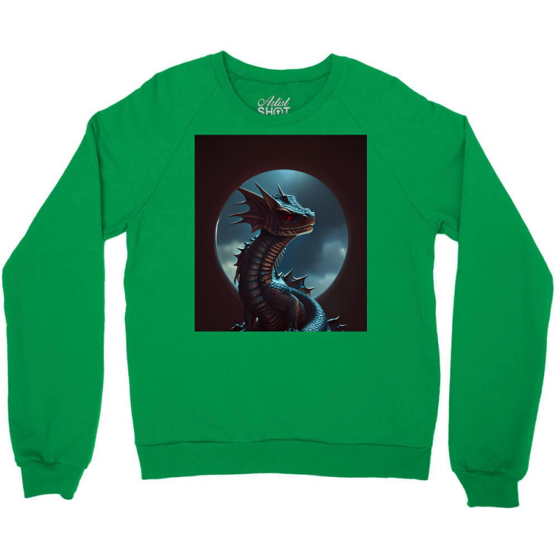 Neden Dragon Crewneck Sweatshirt | Artistshot