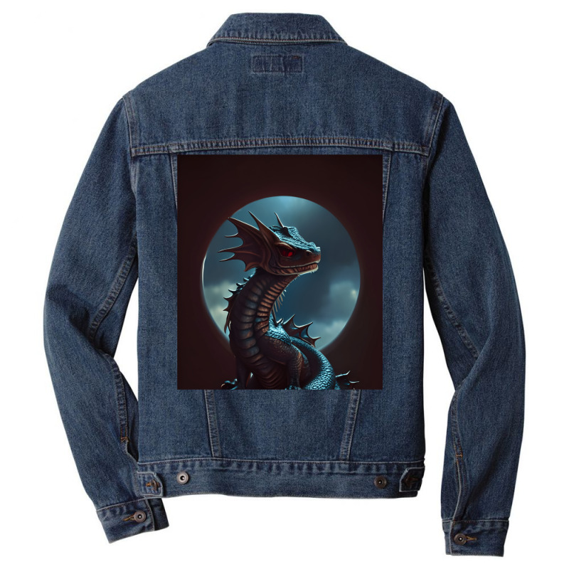 Neden Dragon Men Denim Jacket | Artistshot