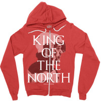 King Of The North   Beer League Heroes Zipper Hoodie | Artistshot