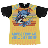 Angler Nevert Take A Fishing Advise Fisch Angeln C Graphic T-shirt | Artistshot