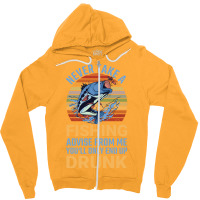 Angler Nevert Take A Fishing Advise Fisch Angeln C Zipper Hoodie | Artistshot