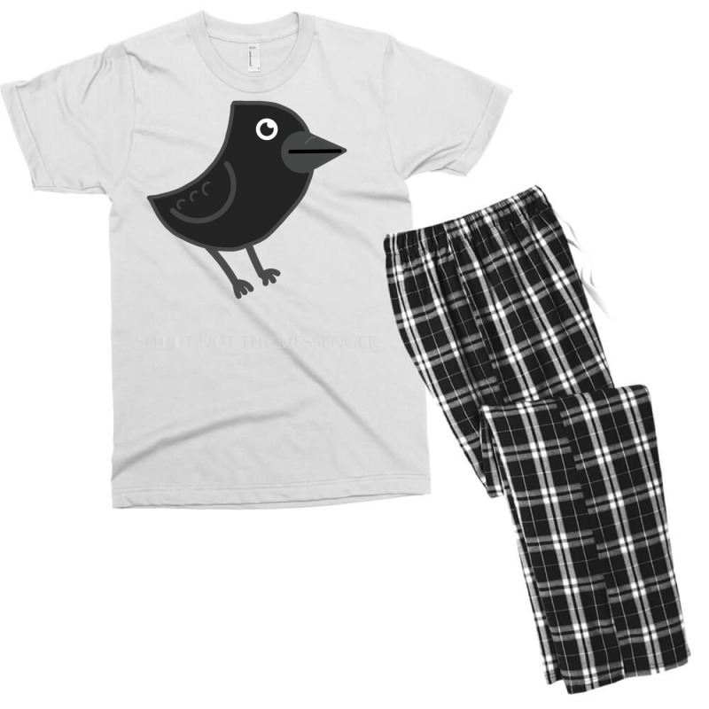 Shoot Not The Messenger Men's T-shirt Pajama Set | Artistshot