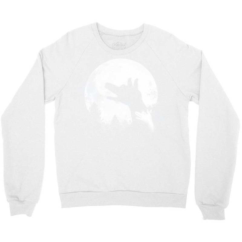 Bark At The Moon! Crewneck Sweatshirt | Artistshot