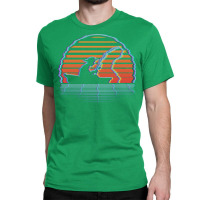 Fishing Vaporwave Fisherman Retro Synthwave Boy Classic T-shirt | Artistshot