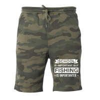 Funny Fishing Is Importanter Fisherman Saying Cute Fleece Short | Artistshot