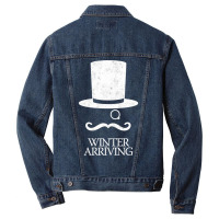 Winter Is Arriving Men Denim Jacket | Artistshot