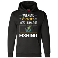 Funny Weekend Fishing Red Champion Hoodie | Artistshot