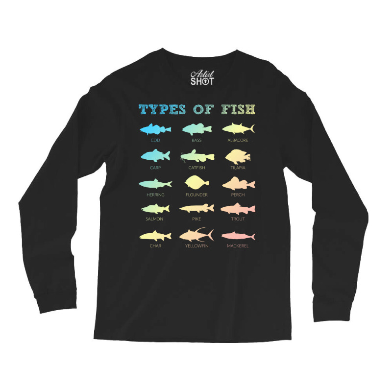 Funny Fisherman Bass Catfish Trout Fishing Lover T Long Sleeve Shirts | Artistshot