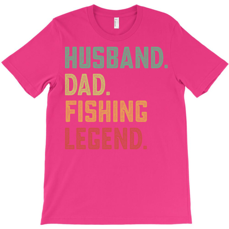 Husband Dad Fishing Legend Fisher 70s T-Shirt by orriabijli6 | Artistshot