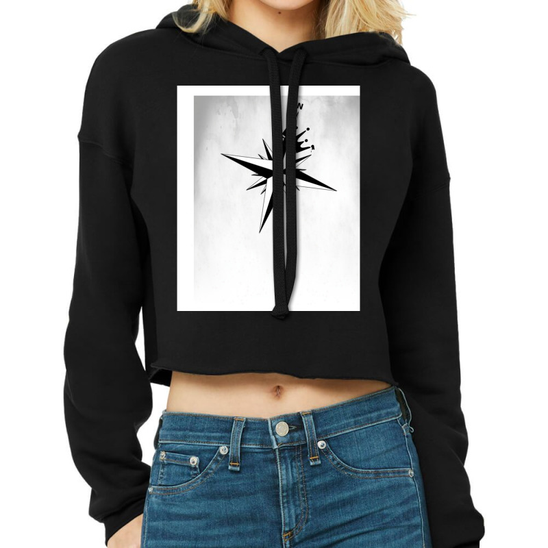 The King Of The North Cropped Hoodie by dobeksubichz | Artistshot