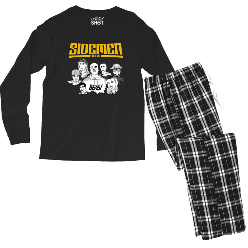 Sidemen Men's Long Sleeve Pajama Set by jasonciko | Artistshot