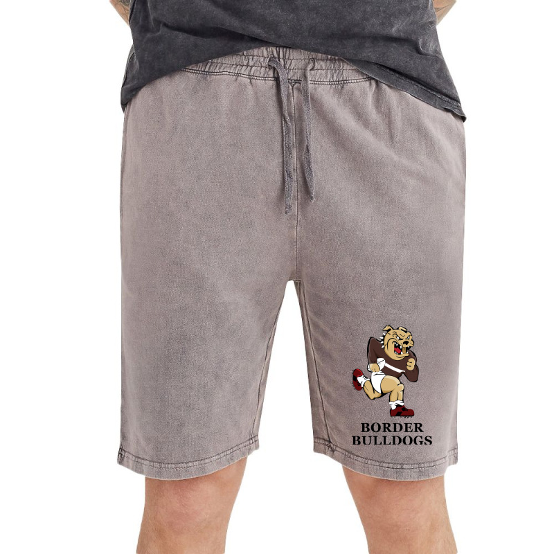 Border Bulldogs Vintage Short | Artistshot