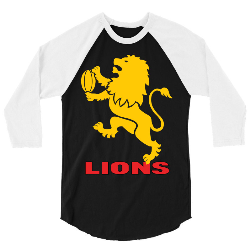 Golden Lions 3/4 Sleeve Shirt | Artistshot