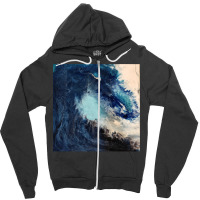 Water Dragon Zipper Hoodie | Artistshot