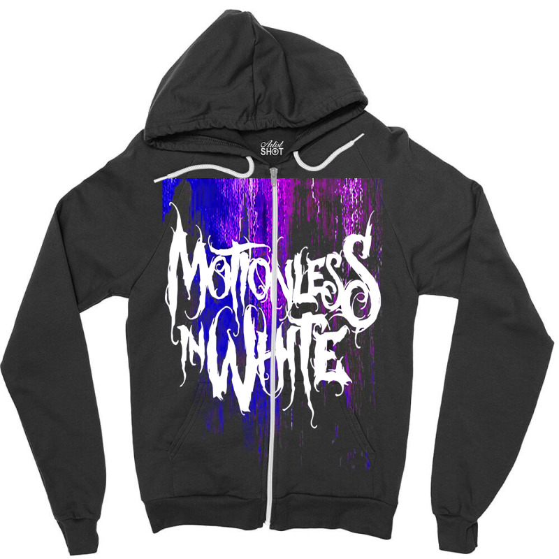 Gradation Purple     Motionless    Trending 1 Moti Zipper Hoodie | Artistshot