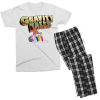 Gravity Falls Gnome Puke Men's T-shirt Pajama Set | Artistshot