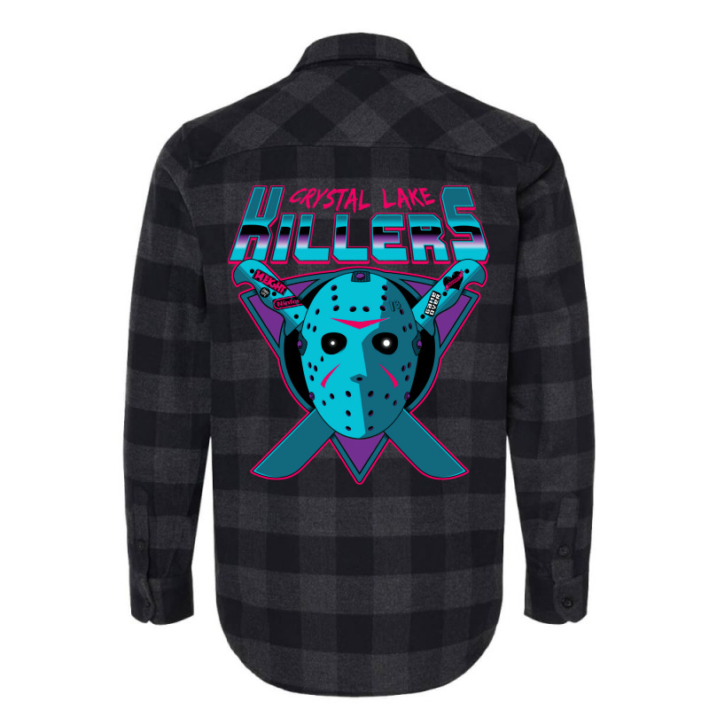 Crystal Lake Killers (retro Variant) Flannel Shirt by cuestapinnb | Artistshot