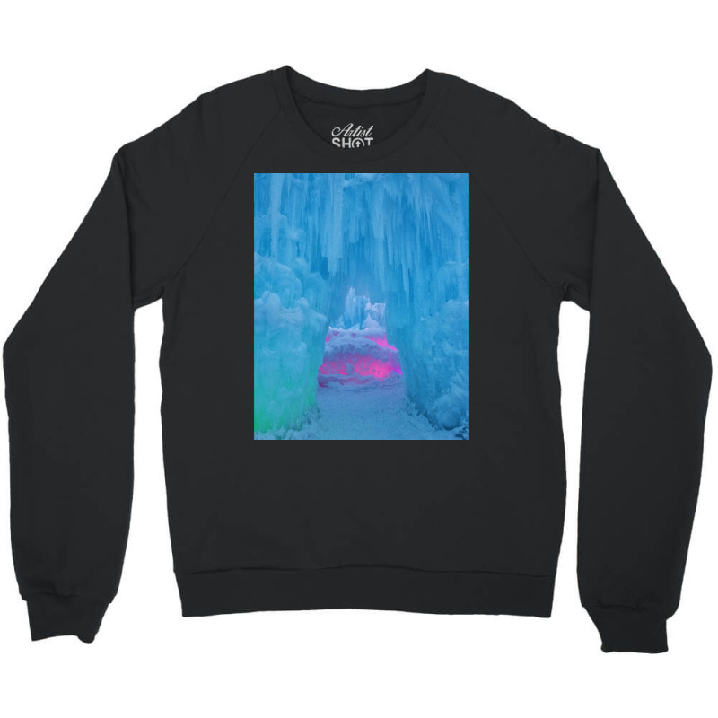 Ice Cave Crewneck Sweatshirt by ferrarperishc | Artistshot