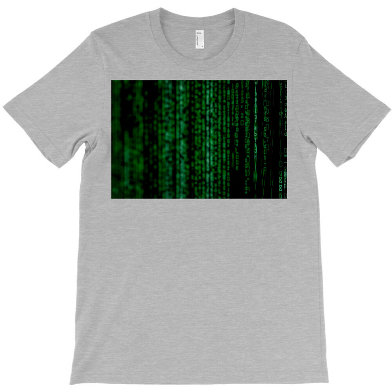 Matrix Computer Data Pattern T-shirt | Artistshot