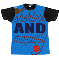 Sherlock And Moriarty Graphic T-shirt | Artistshot