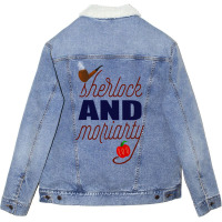 Sherlock And Moriarty Unisex Sherpa-lined Denim Jacket | Artistshot