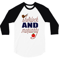 Sherlock And Moriarty 3/4 Sleeve Shirt | Artistshot