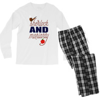 Sherlock And Moriarty Men's Long Sleeve Pajama Set | Artistshot