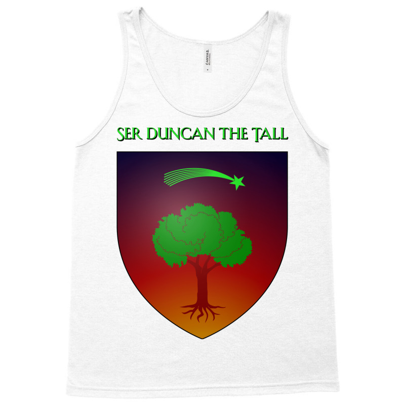 Ser Duncan The Tall Coat Of Arms Heraldry Sigil Tank Top | Artistshot