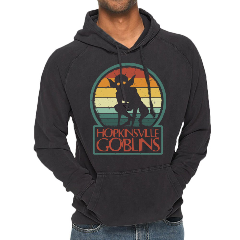 Hopkinsville Goblins   Cool Retro Vintage Kentucky Vintage Hoodie | Artistshot