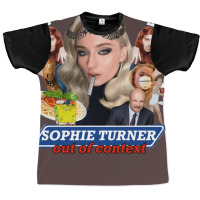 Sophie Turner 8 Graphic T-shirt | Artistshot