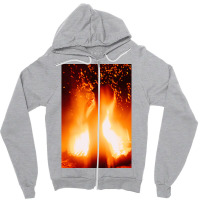 Soul Fire Ii Zipper Hoodie | Artistshot