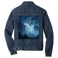 The Night King Arrives Men Denim Jacket | Artistshot