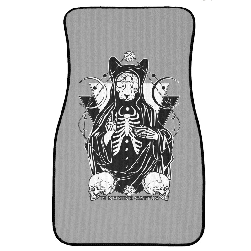 In Nomine Cattus   The Cat Priest Front Car Mat by gabyorn2 | Artistshot