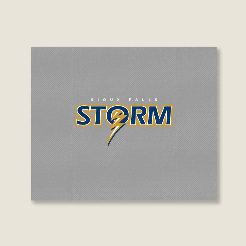 Sioux Falls Storm Landscape Canvas Print | Artistshot