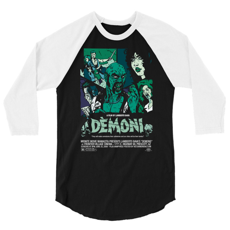 Demons 3 3/4 Sleeve Shirt | Artistshot