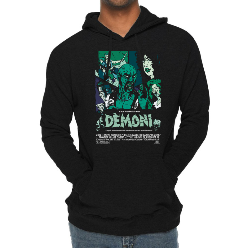 Demons 3 Lightweight Hoodie | Artistshot