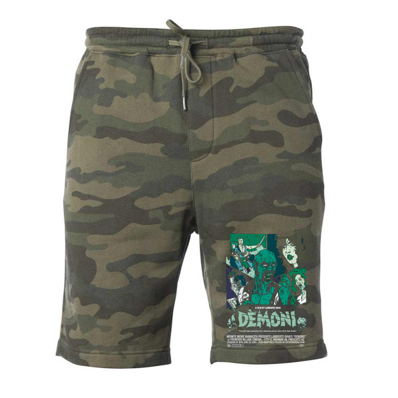 Demons 3 Fleece Short | Artistshot