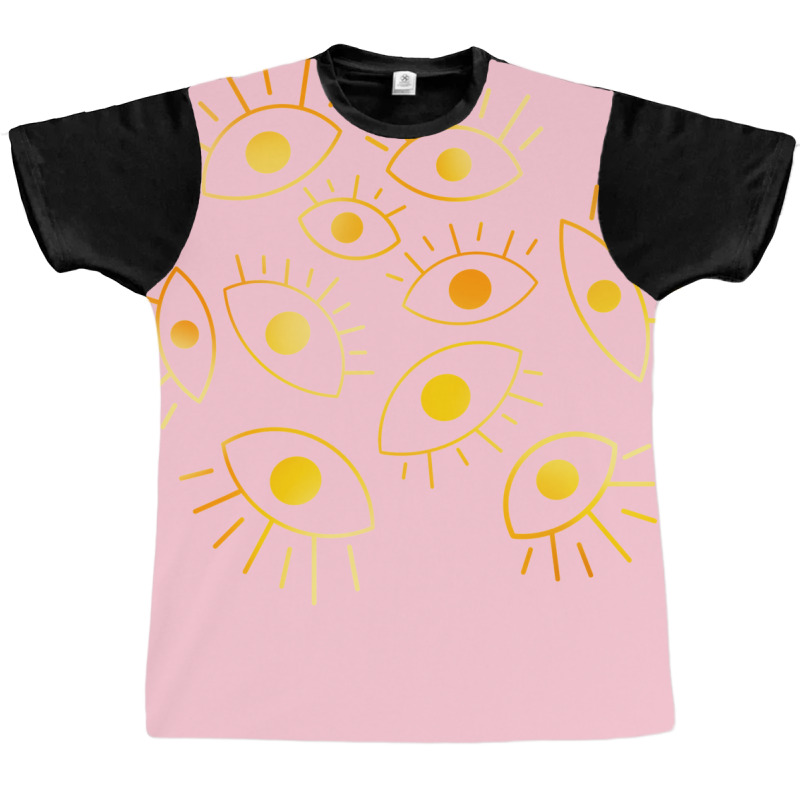 Eyes Of The Void   Golden Fire Graphic T-shirt | Artistshot