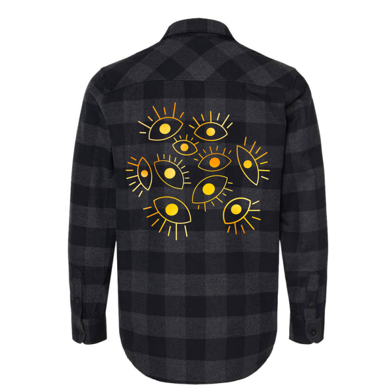 Eyes Of The Void   Golden Fire Flannel Shirt | Artistshot