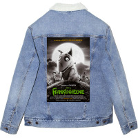 Frankenweenie Frankenweenie Unisex Sherpa-lined Denim Jacket | Artistshot