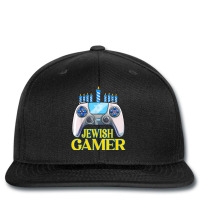 Hanukkah Jewish Gamer Video Game Christmas Xmas Bo Printed Hat | Artistshot